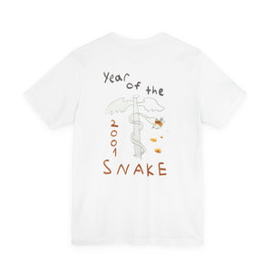 Unisex Zodiac T-Shirt - Year of the Snake 2001 - Astrology Shirt for Birthdays, Gifts, Casual Wear, Cool Tee